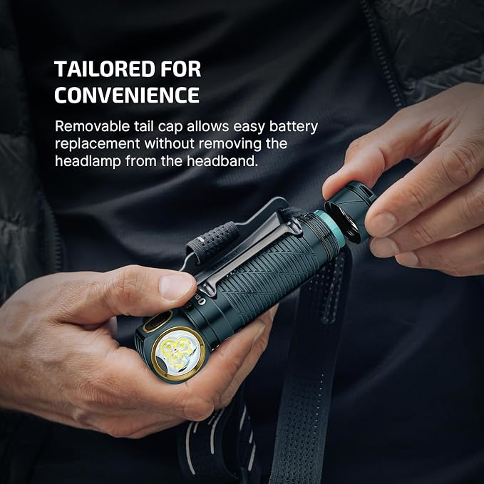 OLIGHT Perun 3 Rechargeable Headlamp Flashlight, 3000 Lumens LED Headlight - Image 4