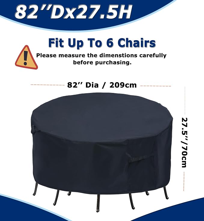 Round Patio Furniture Covers - Image 2