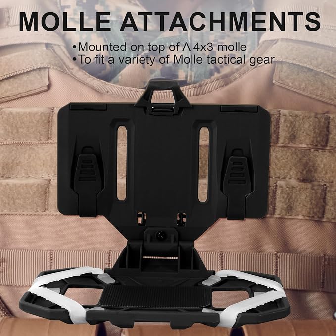 Plate Carrier Accessories Tactical Gear Molle Vest Phone Chest Mount Holder - Image 5