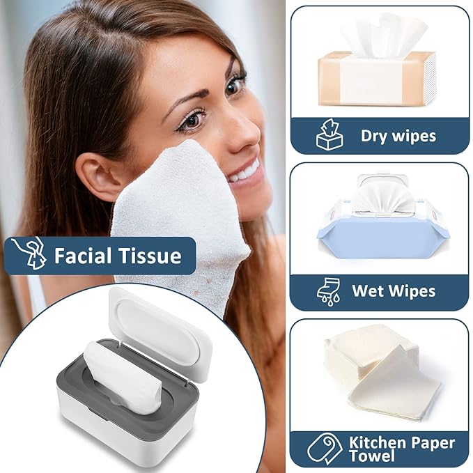 6 Pack Baby Wipes Dispenser Wipe Holder - Image 5