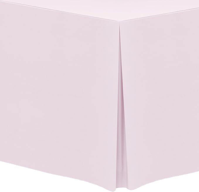 Ultimate Textile -10 Pack- 5 ft. Fitted Polyester Tablecloth by UltimateTextile