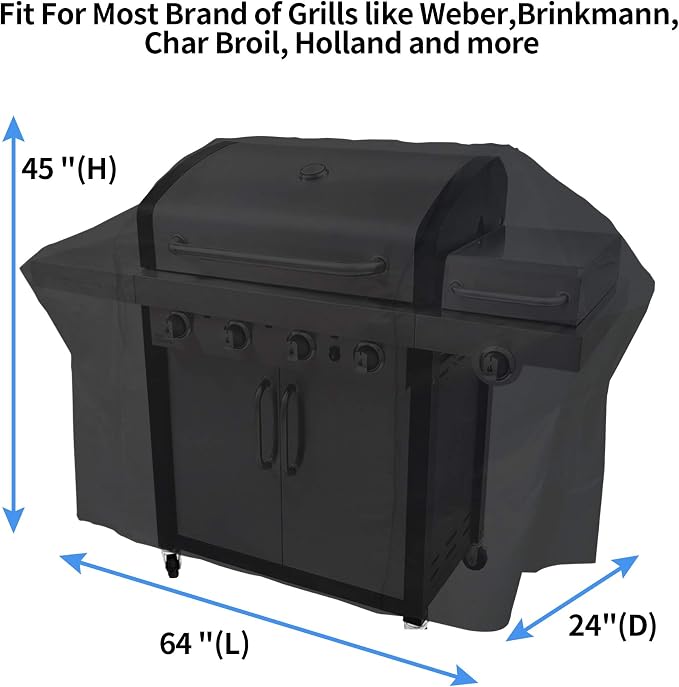NEXCOVER 64 Inch Grill Cover - Image 2