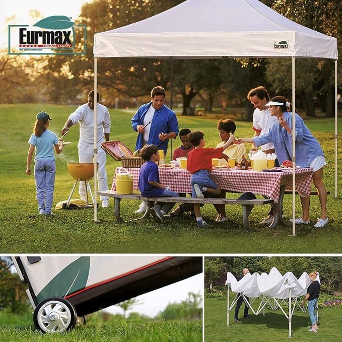 Eurmax USA 8'x12' Pop-up Canopy Tent Commercial Instant Canopies - Image 5