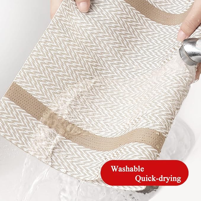 Luxurious Placemats Set of 4, Durable Table Mats Kitchen Plastic Washable - Image 3