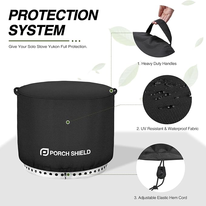 Porch Shield Fade Resistant Solo Stove Yukon Cover - Image 4