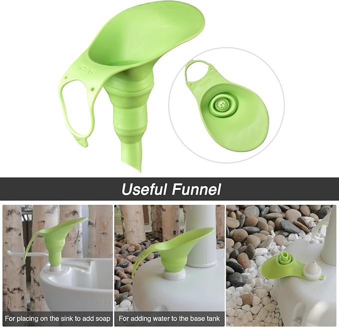 Yescom 17L Portable Sink Hand Wash Station - Image 5