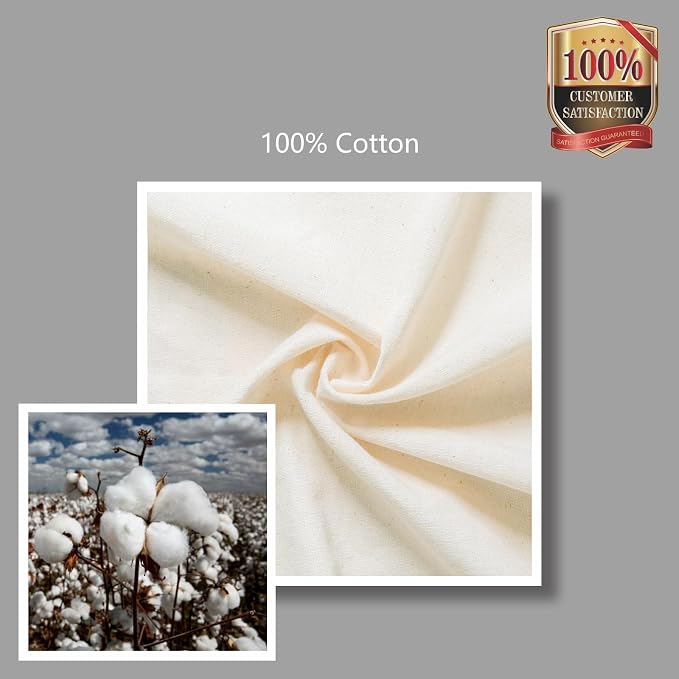 TOPDesign 10-Pack Economical 11.8"x13" Cotton Tote Bags, Lightweight Small - Image 7