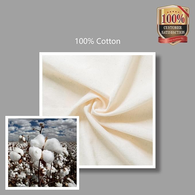 TOPDesign 30-Pack Economical 11.8"x13" Cotton Tote Bags, Lightweight Small - Image 7