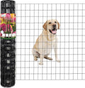 Black PVC Coated Welded Wire Fence 36 Inch x 25 Foot, 2 Inch x 3 Inch 16GA by FOREHOGARGARDEN%EF%BC%86HOME