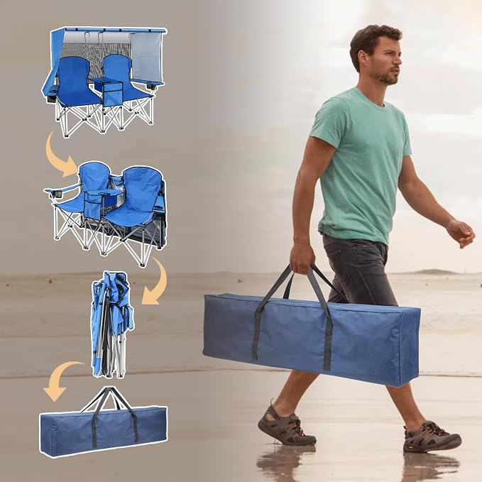BESTHLS Double Camping Chair - Image 6