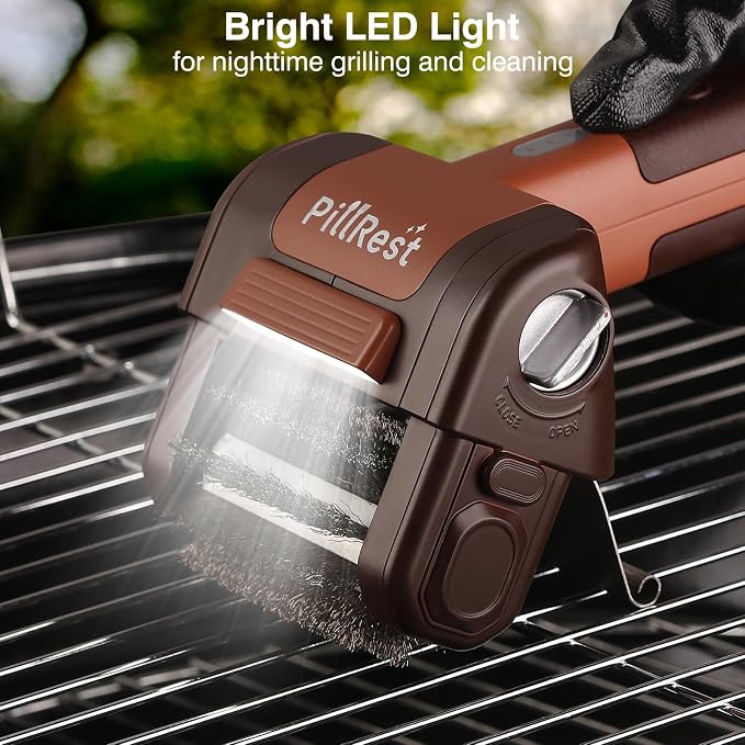 Electric Grill Brush, Cordless Rechargeable Grill Cleaner - Image 3