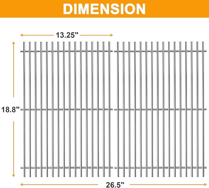 4 Burner Genesis II Grill Grates - Image 3