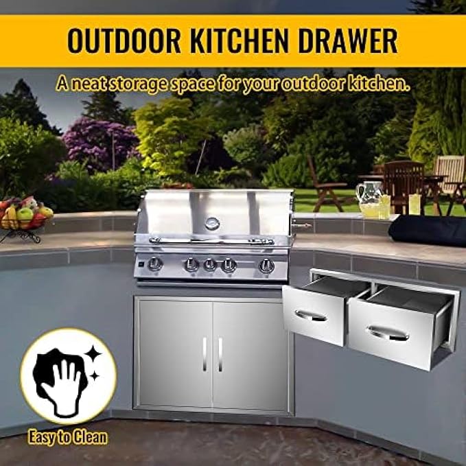 Stainless Steel Outdoor Kitchen Drawers - Image 6