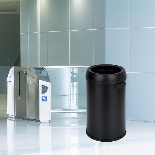 GarveeHome 17 gal/65 L Open Top Trash Can, Stainless Steel Rubbish Bin - Image 7