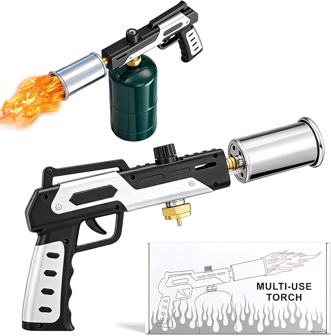 Saker Propane Torch Gun Plus 2026|3272°F High Heat Blow Torch by Unknown