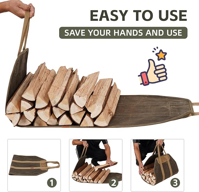 1MORE Firewood Carrier - Image 3