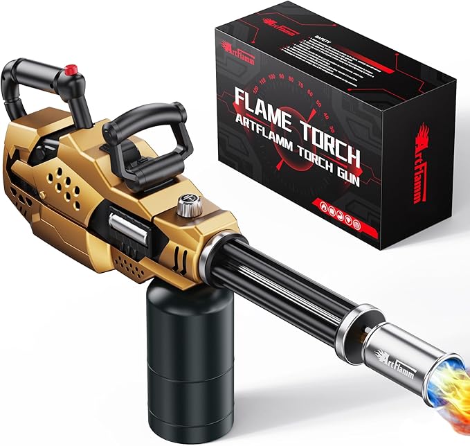 Powerful Propane Torch, Kitchen Blow Torch Gun by ARTFLAMMPropaneTorch