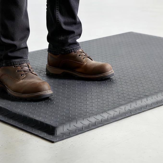 Nisorpa Anti Fatigue Mats Industrial 3' x 5' Ergonomic Standing Mat 15/16" - Image 2