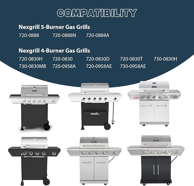 Grill Parts for Nexgrill replacement parts 5 Burner 720-0888 720-0888N 720-0888A - Image 3