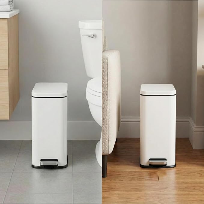 iTouchless 3 Gallon / 11.4 Liter Bathroom Trash Can - Image 2
