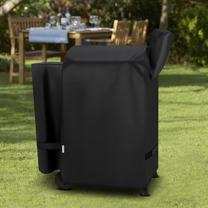 SunPatio Grill Cover for Traeger 22 Series, Heavy Duty Waterproof Wood Pellet - Image 8