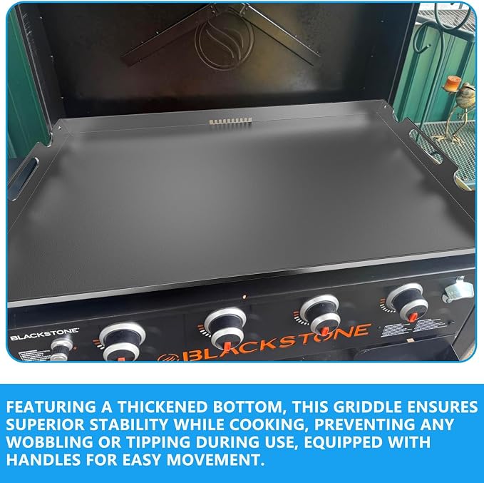 Flat Top Griddle Insert for Blackstone 36 Inch Griddle Powder Coated Steel - Image 6