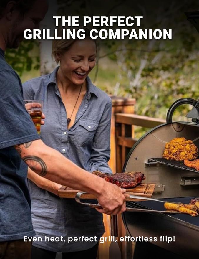 5PCS Copper Grill Mats for Outdoor Grill - Image 5