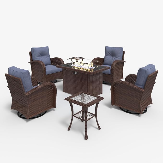 LayinSun 7 Pieces Outdoor Patio Furniture Set - Image 2