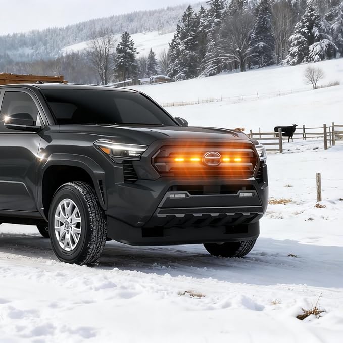Front Grille Grill Lights for 2024 2025 Tacoma SR SR5 Led Grill Light - Image 8