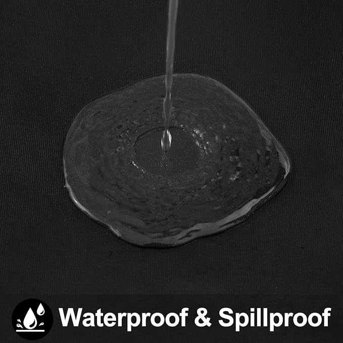 Smiry Rectangle Table Cloth 54x78 Inch, Waterproof Wipeable Vinyl Tablecloths - Image 2