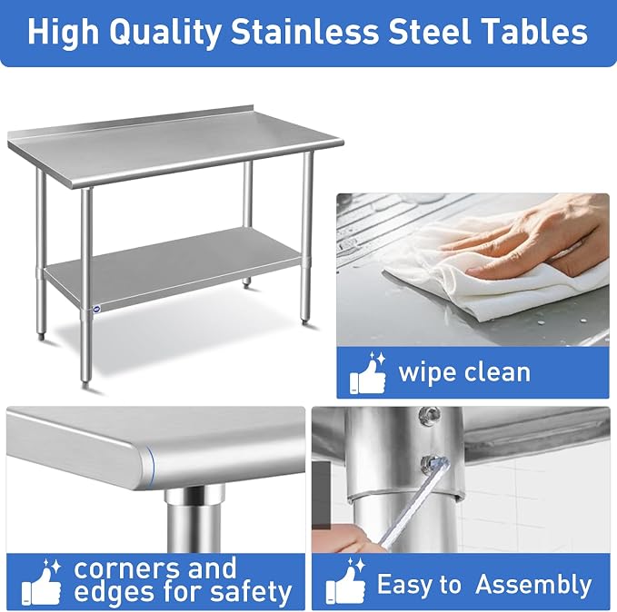 ROCKPOINT Stainless Steel Table - Image 6