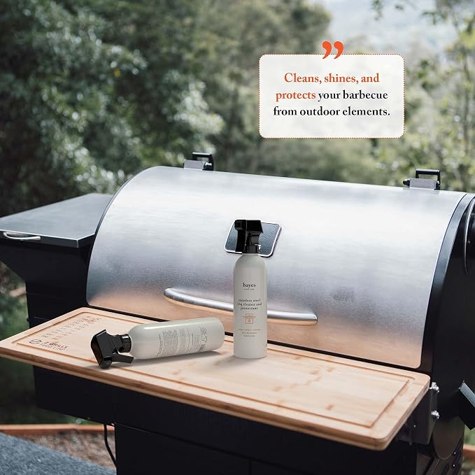 Bayes High-Performance Stainless Steel BBQ Exterior Cleaner and Protectant - Image 3