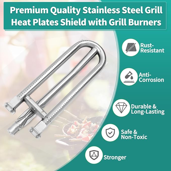 Ceramic Rod Radiant Tray for DCS Grill Parts Replacement Stainless Steel Grill - Image 5