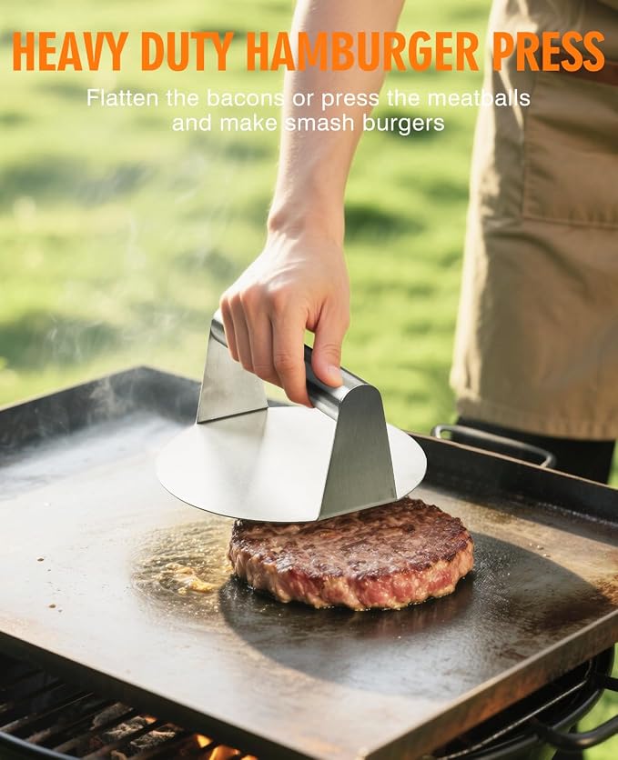 homenote Griddle Accessories for Blackstone, Commercial Grade 12 Inch Heavy - Image 5