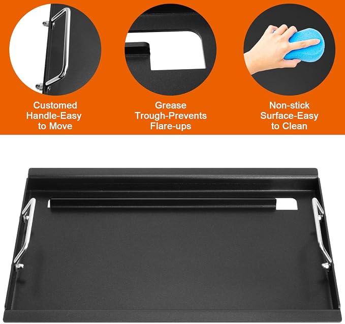 Full-Size Griddle Inserts for Charbroil Performance Convective 3 Burner - Image 6