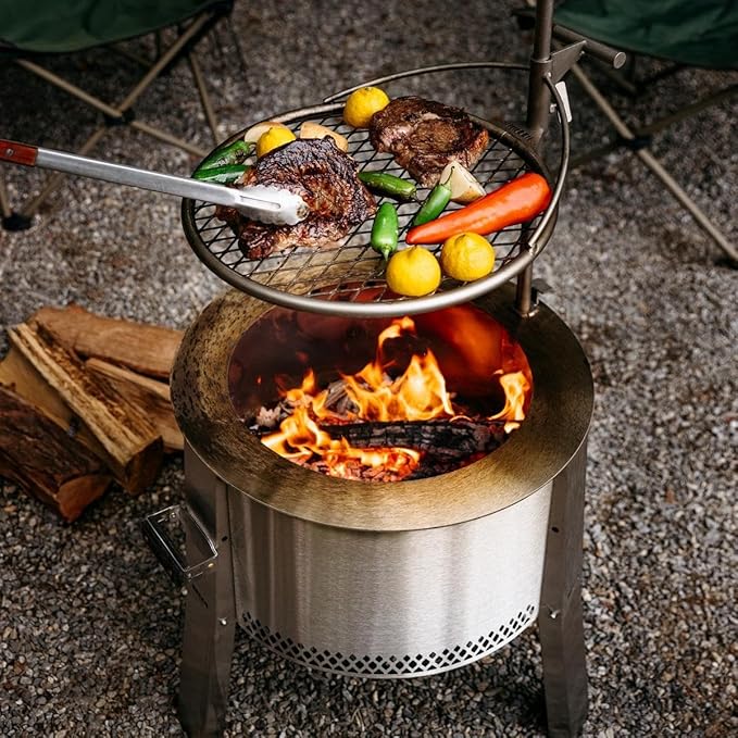 Breeo Smokeless Fire Pit to-Go Bundle | 21 inch Smokeless Firepit - Image 7