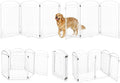 Full Metal Free Standing Dog Gate by WeLovePetsAsMuchAsYouDo