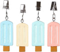 TwoFish Home Set of 4 Colorfue Ice Cream Tablecloth Clamps Handicraft TICE by TwoFishHomeFashionLLC