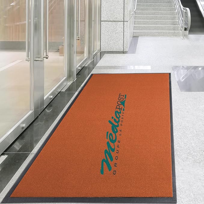 Custom Rugs with Logo Doormat Runner Personalized Commercial Area Carpet with by TOMCUSTOM