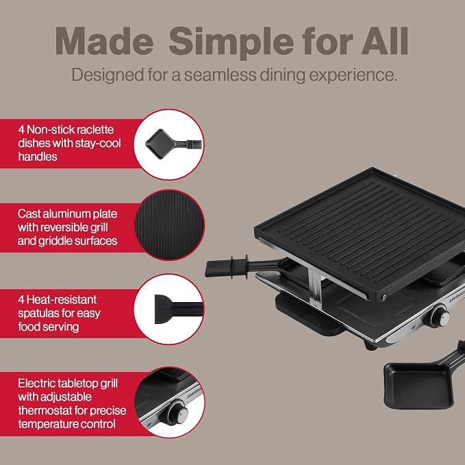 Swissmar Geneva Raclette Grill - Image 6
