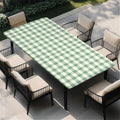 Rectangle Table Cloth Cover Waterproof Elastic Fitted Polyester Fitted by Unknown