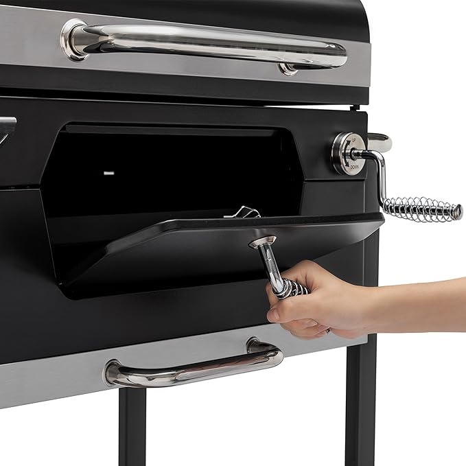 Royal Gourmet CD1824M 24-Inch Charcoal Grill, BBQ Smoker - Image 6