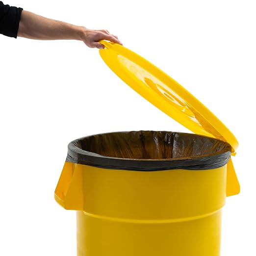 PRO&Family Commercial Round Trash Can - Image 4