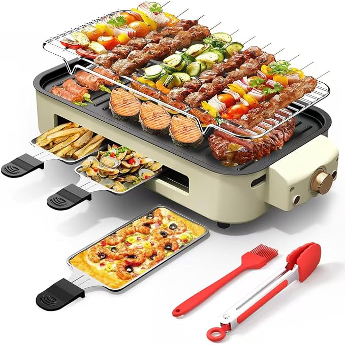 AORAN Indoor Grills Electric Smokeless – Versatile Smokeless Indoor Grill by aoran+kitchen