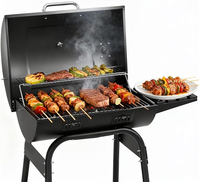 Outvita Barrel Charcoal Grill - Image 2