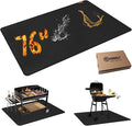 76"×52" Under Grill Mat for Outdoor Grill, Double-Side Fireproof & by MODIGT