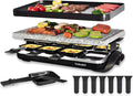 TAMARIT Raclette Table Grill Portable 3 in 1 Korean Barbecue BBQ Electric by TAMARIT