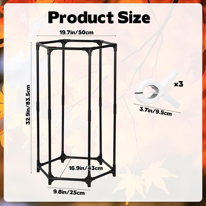 Rainmae Garden Trash Bag Holder Stand - Image 2