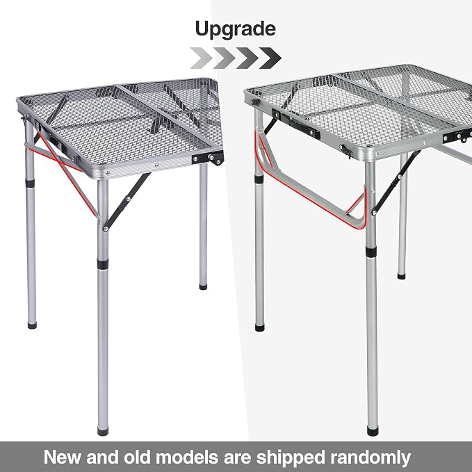 REDCAMP 24" Square Folding Grill Table - Image 4