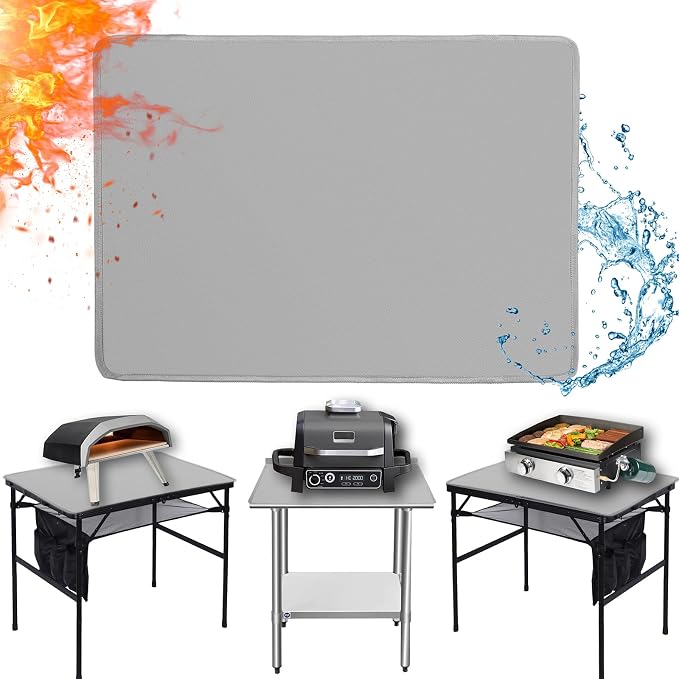 24 x 31 in Heat Resistant Grill Mats by Amerbro